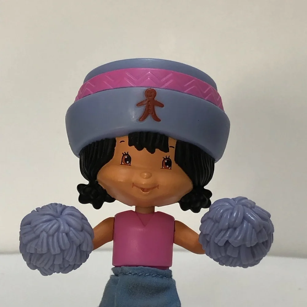McDonald's 2006 Strawberry Shortcake Ginger Snap Cheerleader Happy Meal Figure